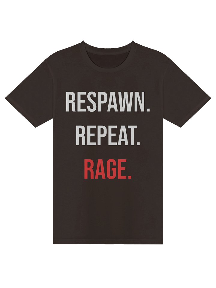 Respawn Repeat Rage Unisex T-Shirt product image (17)