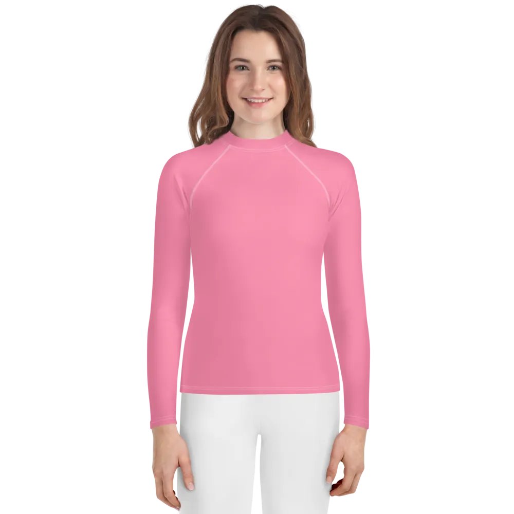 Pink Kids Long Sleeve Shirt product image (3)