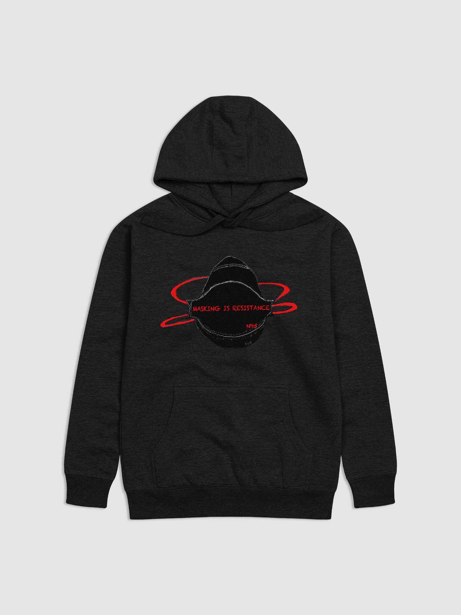 MASKING IS RESISTANCE Hoodie product image (3)