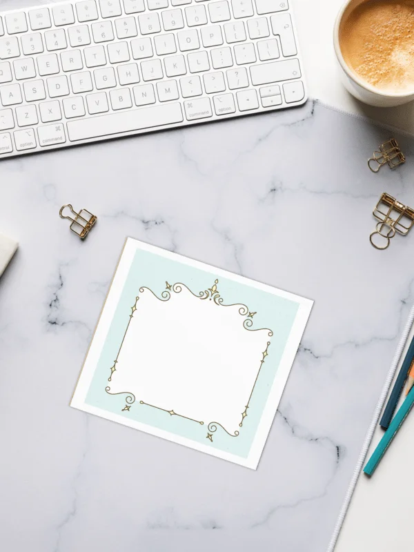 Gilded Memoirs Notepad product image (2)