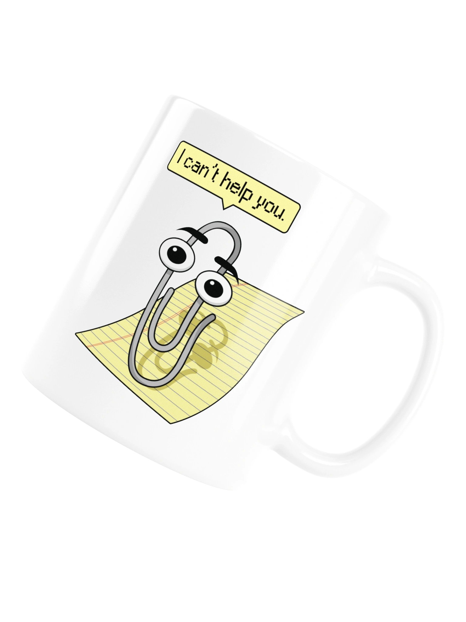 I Can’t Help You - MS Clippy Mug product image (16)
