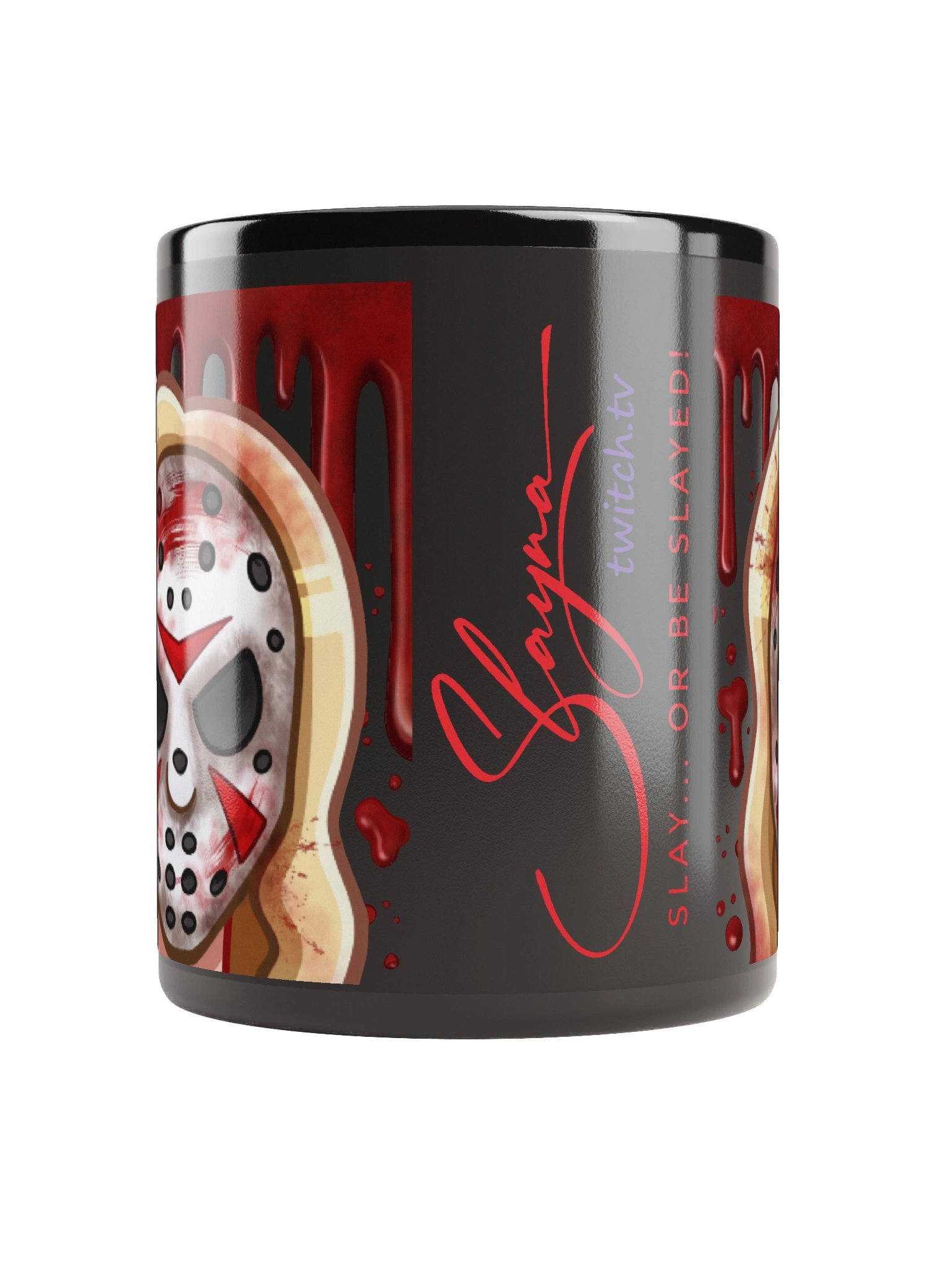 Slayson Black Glossy Mug product image (5)