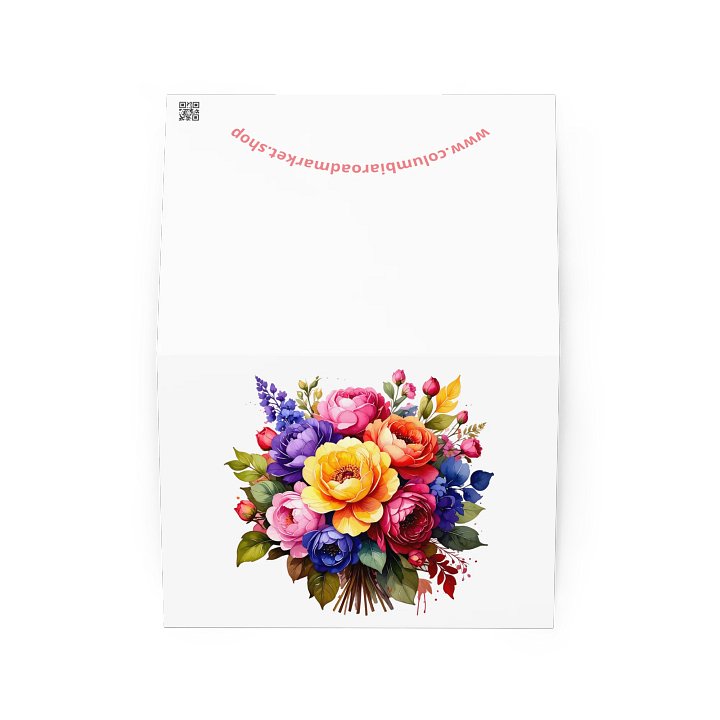 Columbia Road Market Floral Greeting Card product image (2)