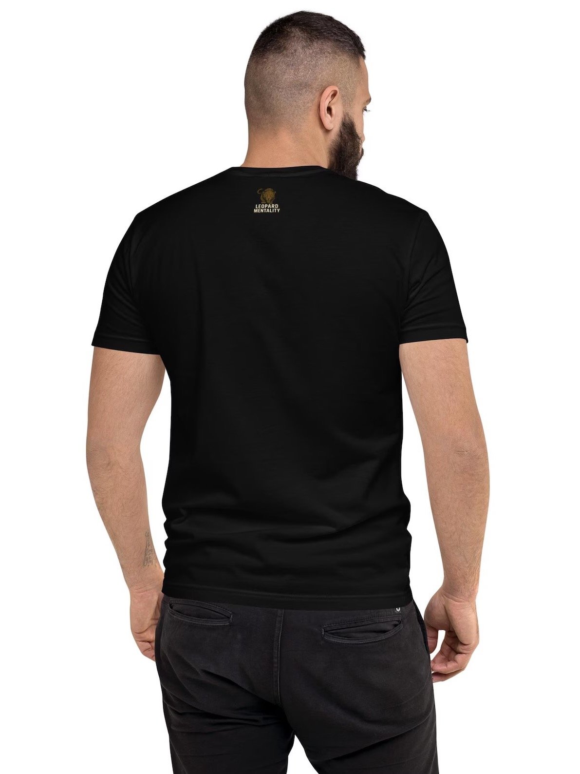 Leopard Mentality™ Discipline Over Motivation Graphic Streetwear T-Shirt product image (5)
