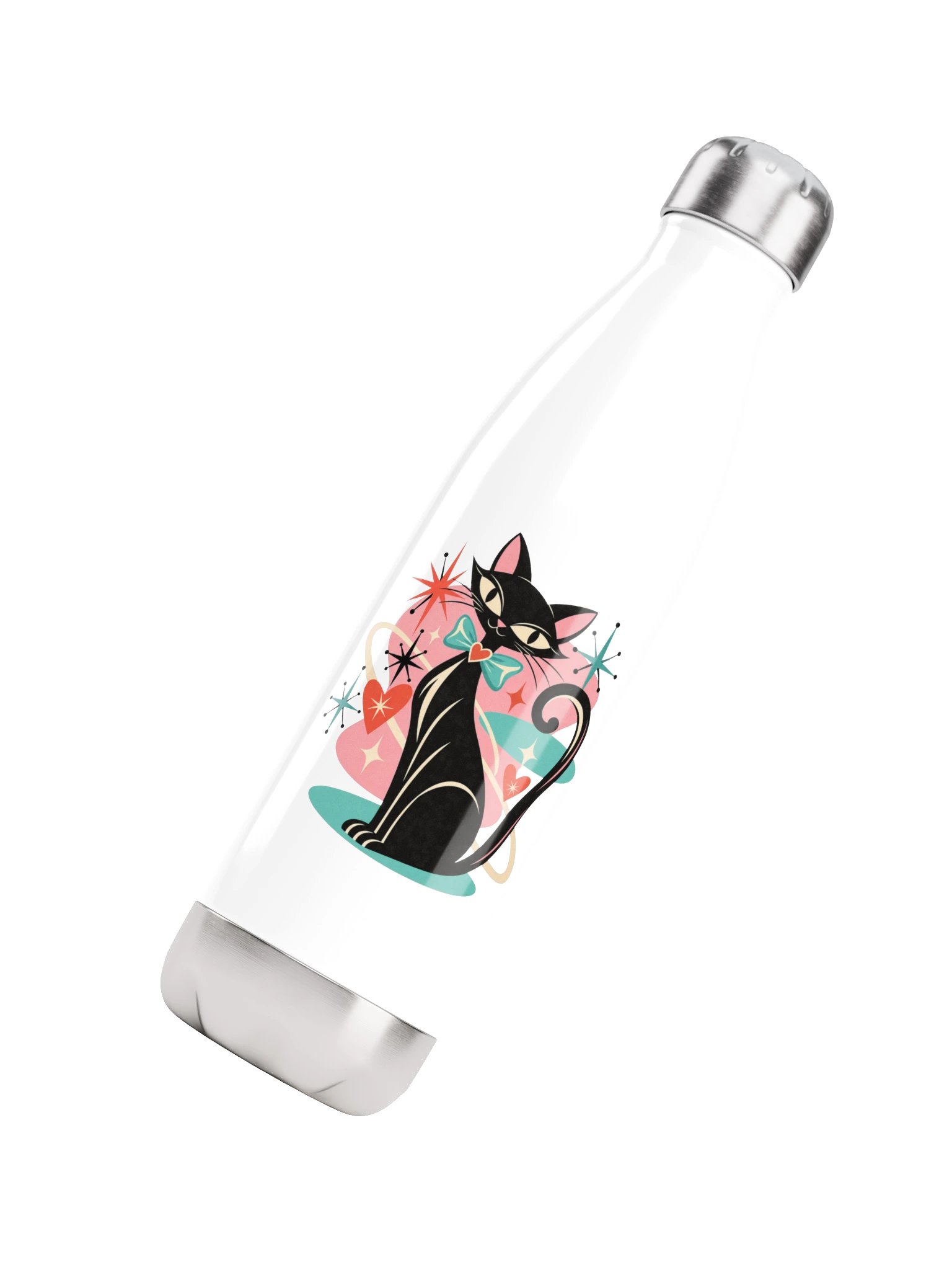 Love Cat – Atomic Cat Girl 17 oz Stainless Steel Water Bottle product image (7)