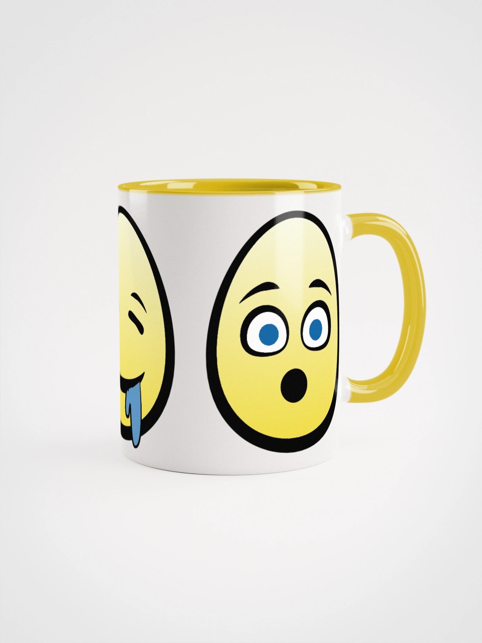 EggFriedCheese Emote Mug (Kiss/Drool/Shocked) (11oz) product image (1)