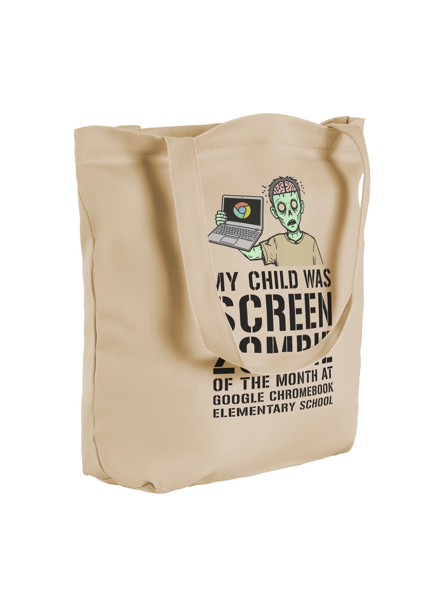 Chromebook Screen Zombie Tote product image (4)