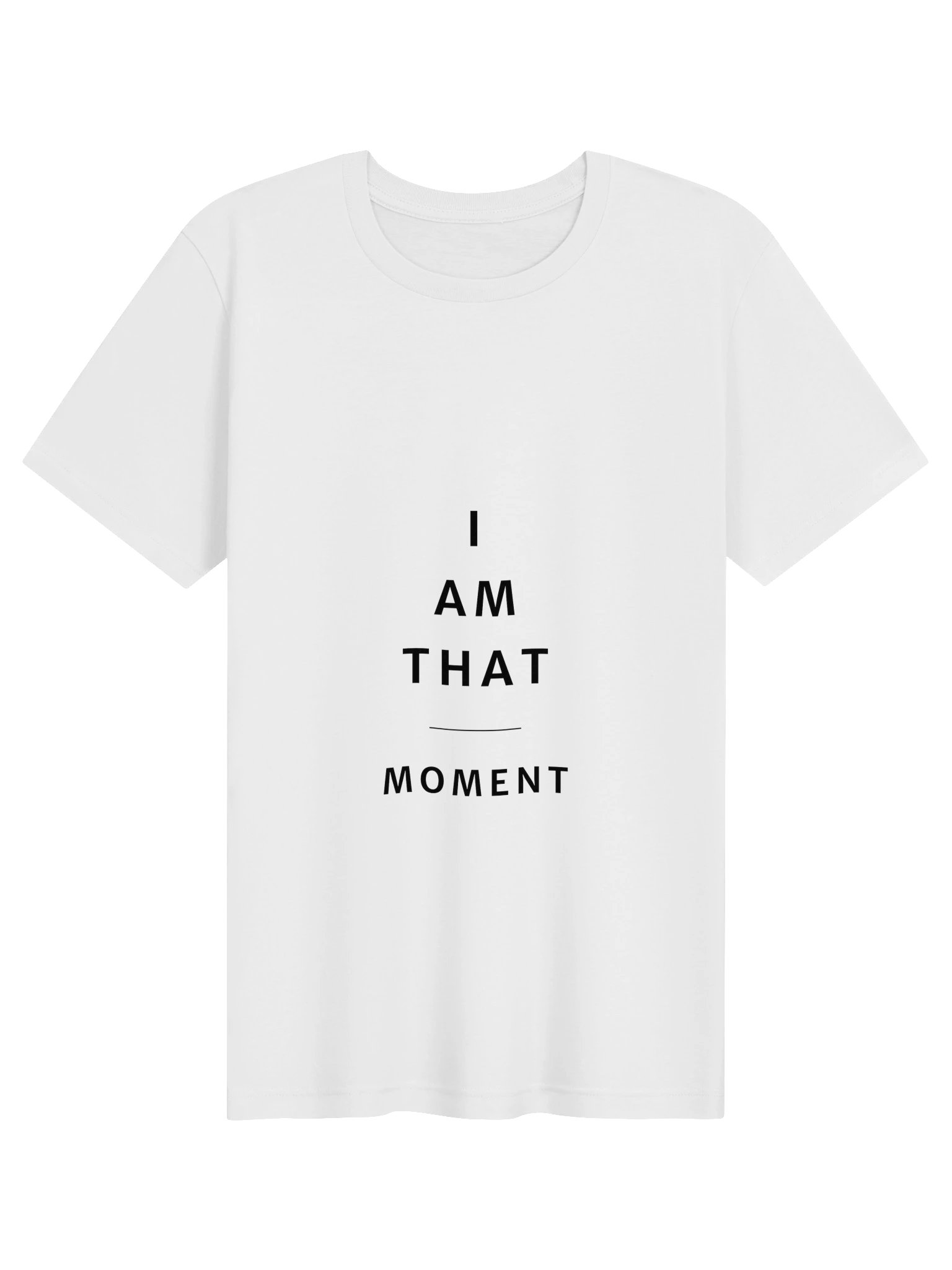 Unisex T-Shirt - MOMENT (Pure Text) product image (2)