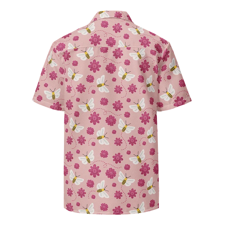 Little Pink Bees Hawaiian Shirt product image (2)