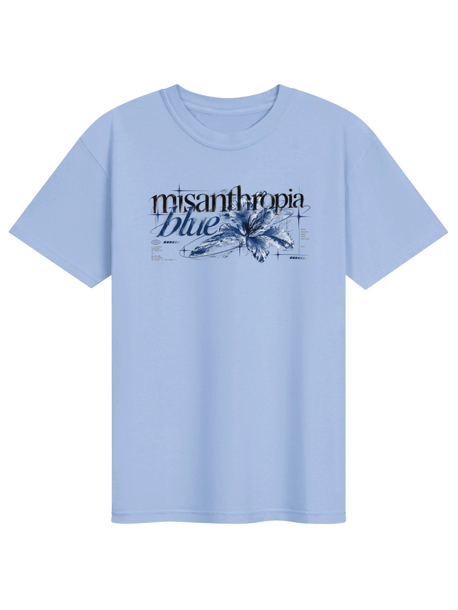 MISANTHROPIA BLUE TEE product image (1)