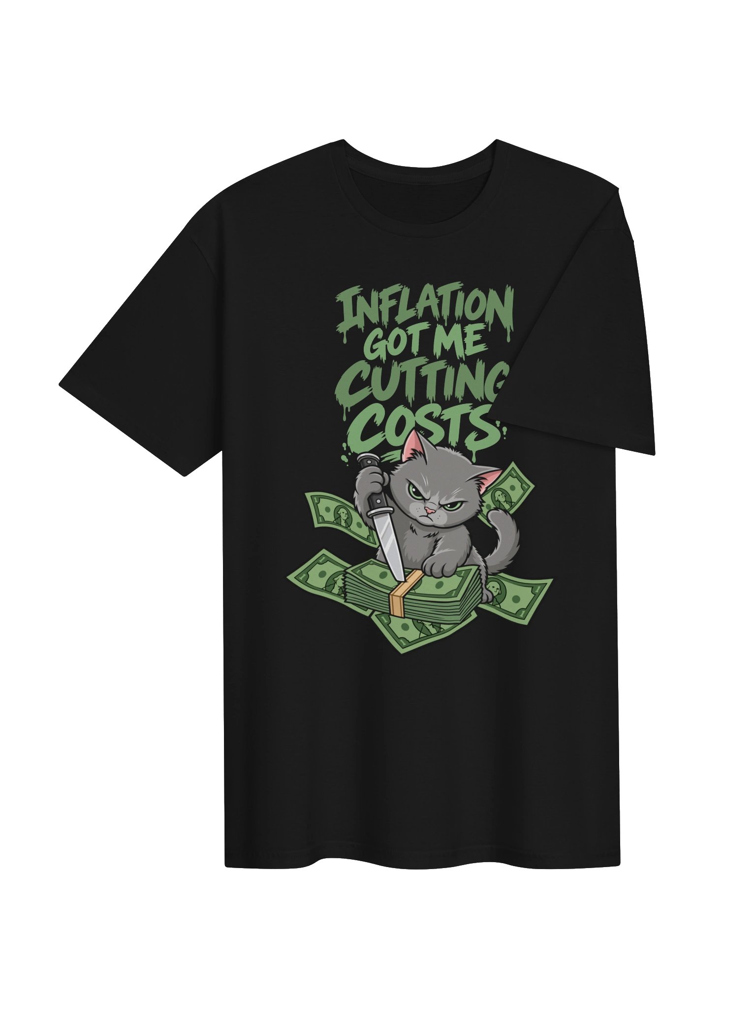 Inflation Got Me Cutting Costs Tee product image (45)