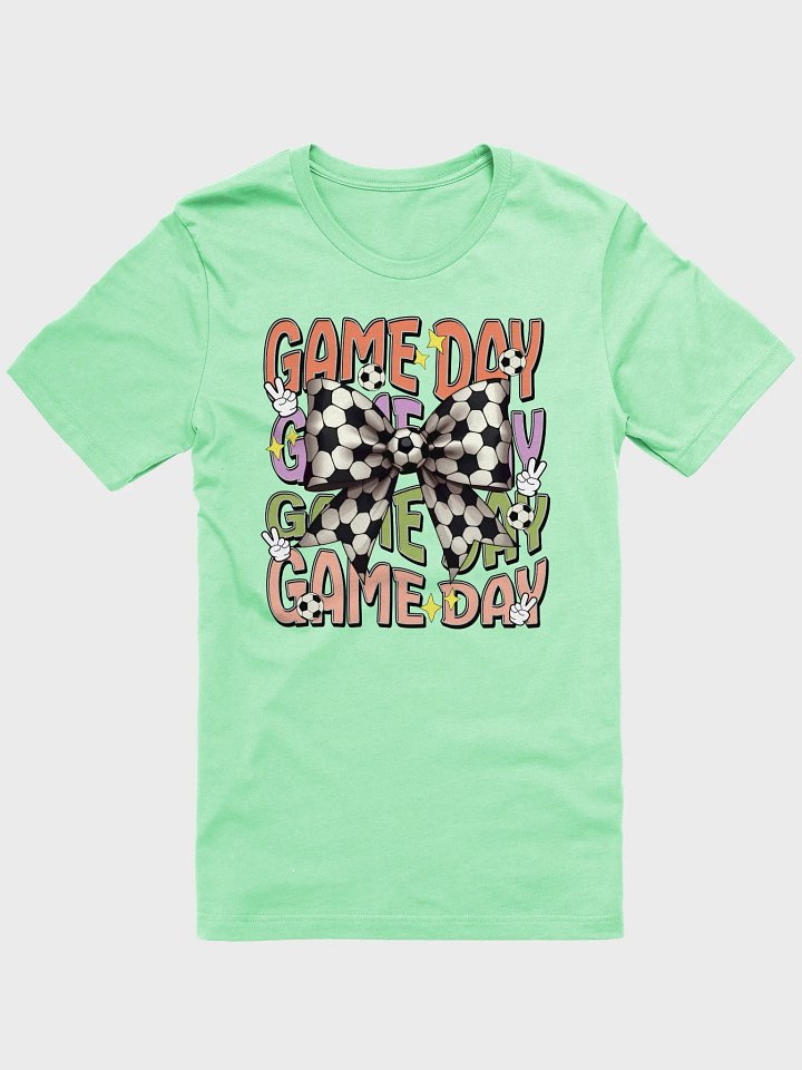 Game Day Bow Soccer T-Shirt product image (1)