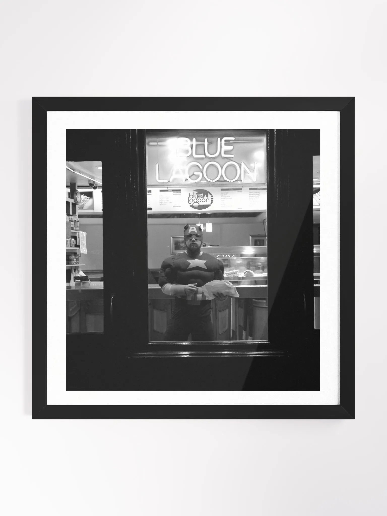 Framed Square Print - Superhero product image (1)