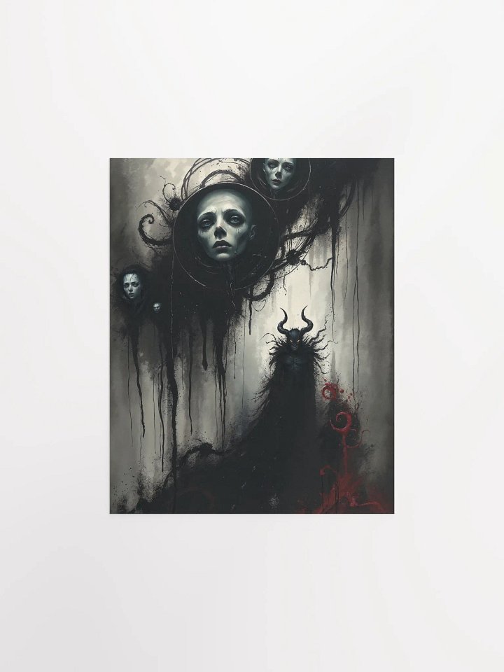 Ethereal Faces Matte Poster product image (2)