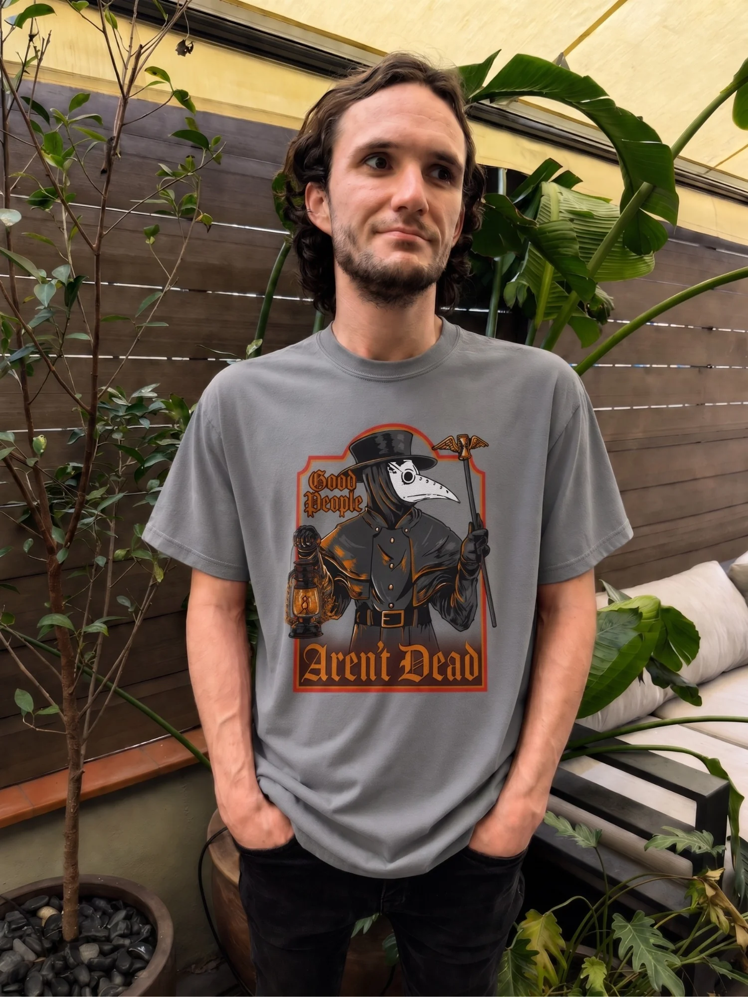 Plague Doctor Unisex Tee product image (2)