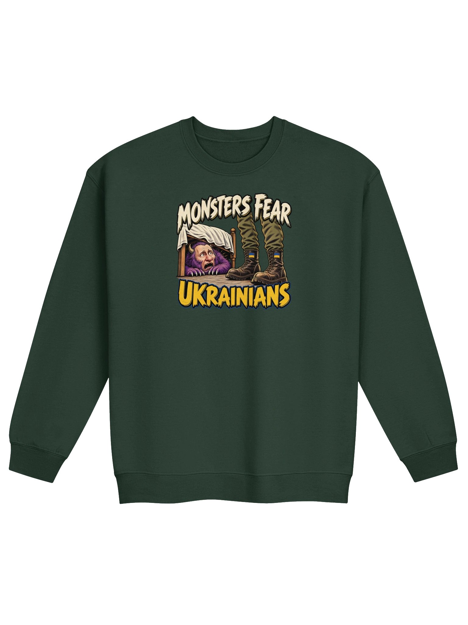 Monsters Fear Ukrainians Sweatshirt product image (17)