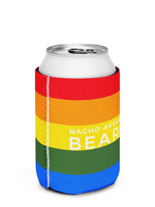 Coozie Can Cooler (Design: Nacho Average Beard) product image (3)