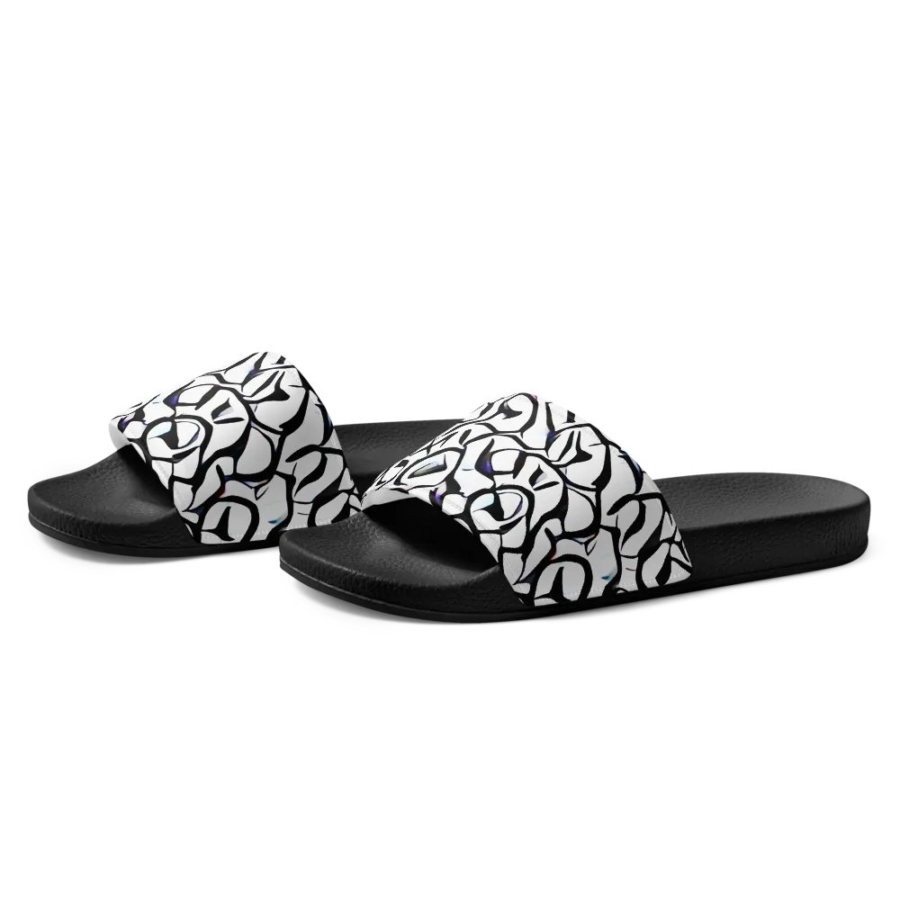 Curly Abstract Pattern - Women's Slides product image (1)