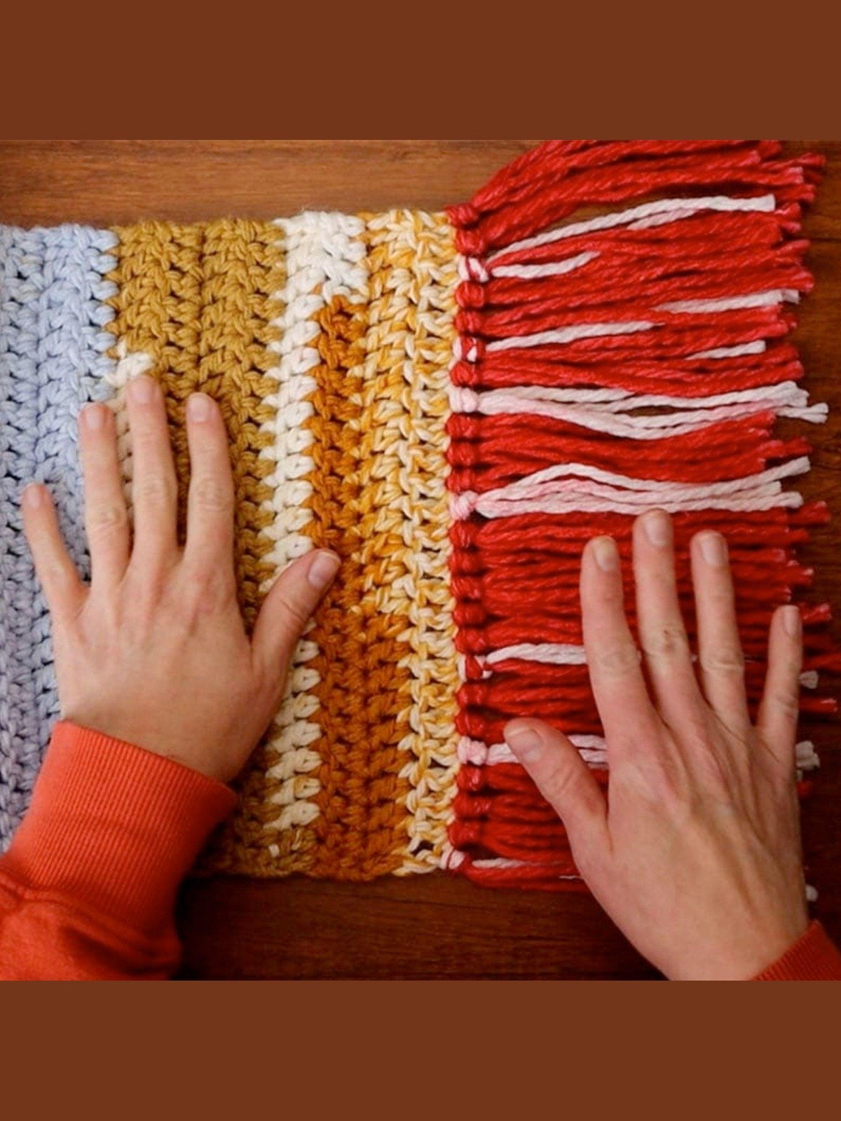 Easy Chunky Crochet Scarf (Digital PDF Pattern) product image (6)