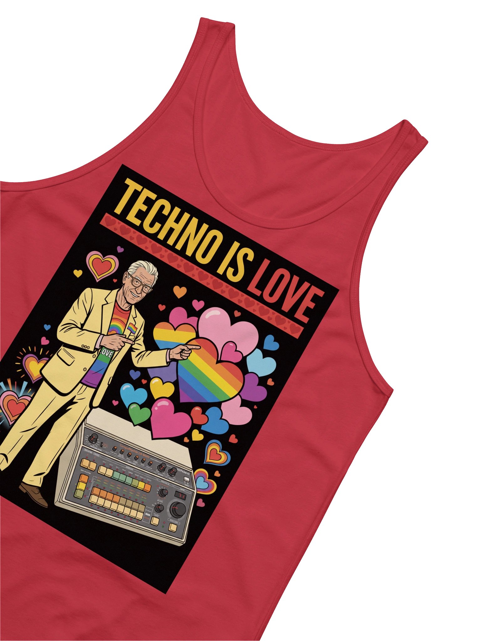 Techno is Love tank top product image (4)