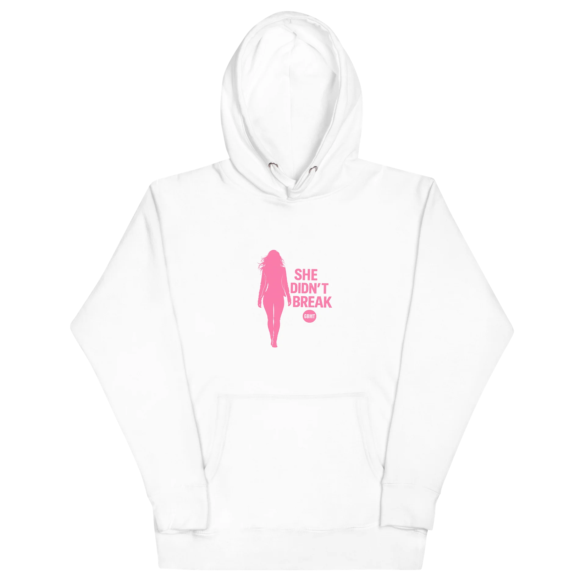 GBMT "She Didn’t Break” Signature Hoodie – Pink Edition product image (3)