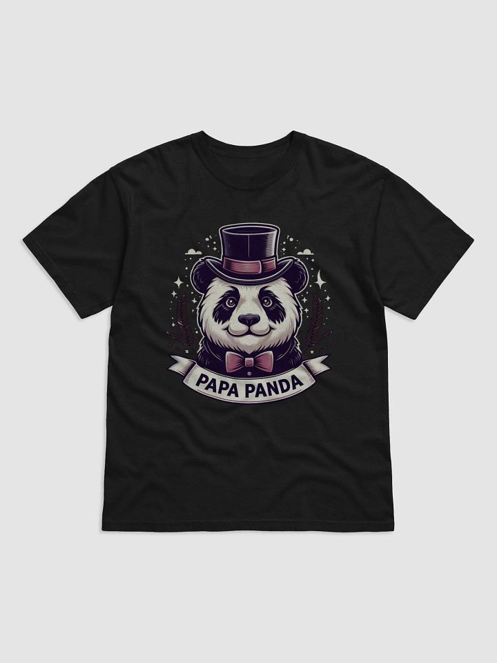 PAPA PANDA Illustrated Cotton T-Shirt product image (3)