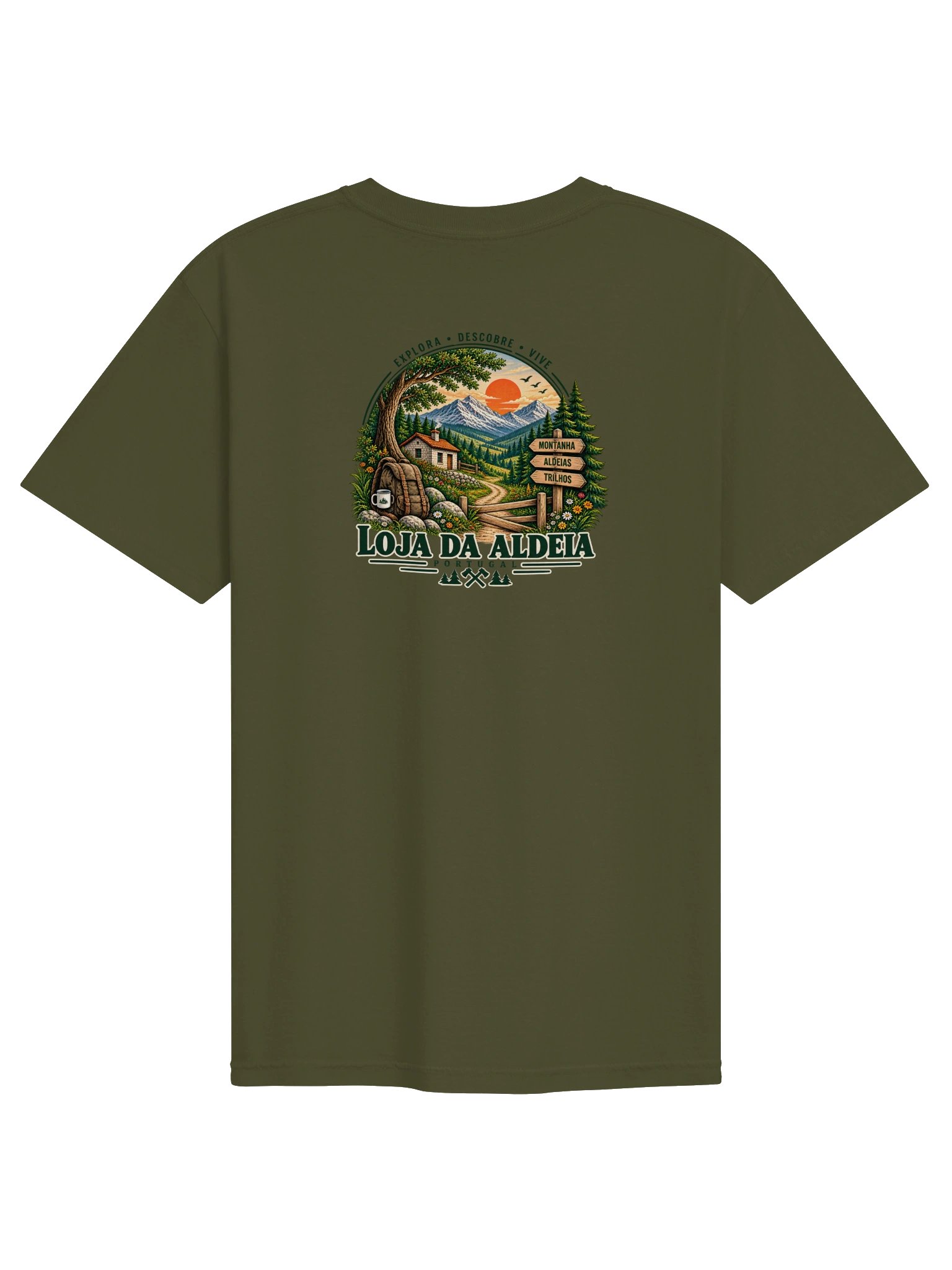 T-Shirt Loja da Aldeia — Explora, Descobre, Vive product image (2)