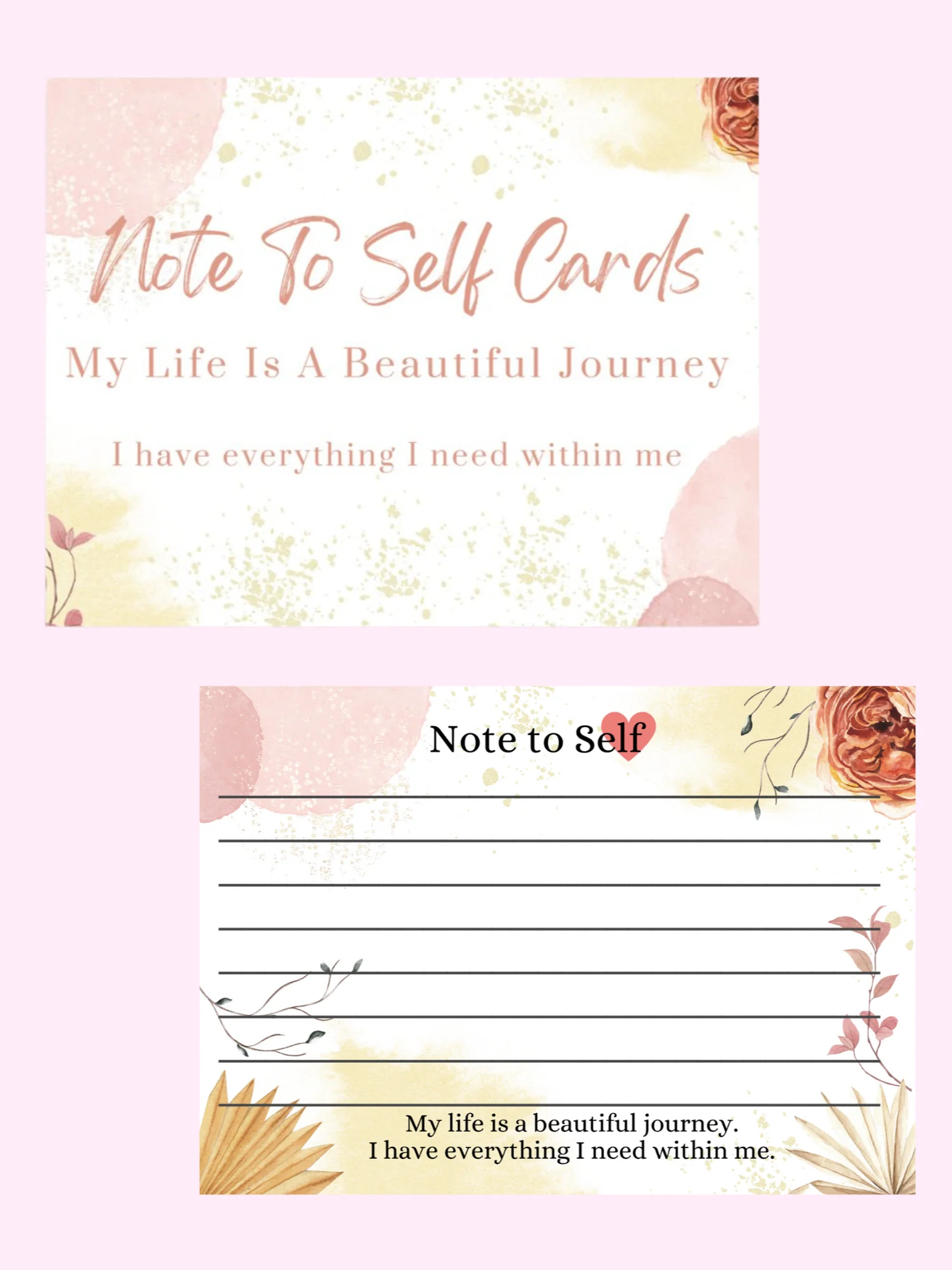 Bless Her Bundle — 10 Notes to Self Stationery Sets product image (2)