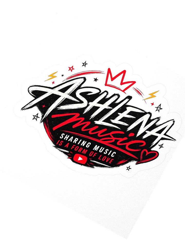 Ashlena Music New Sticker product image (5)
