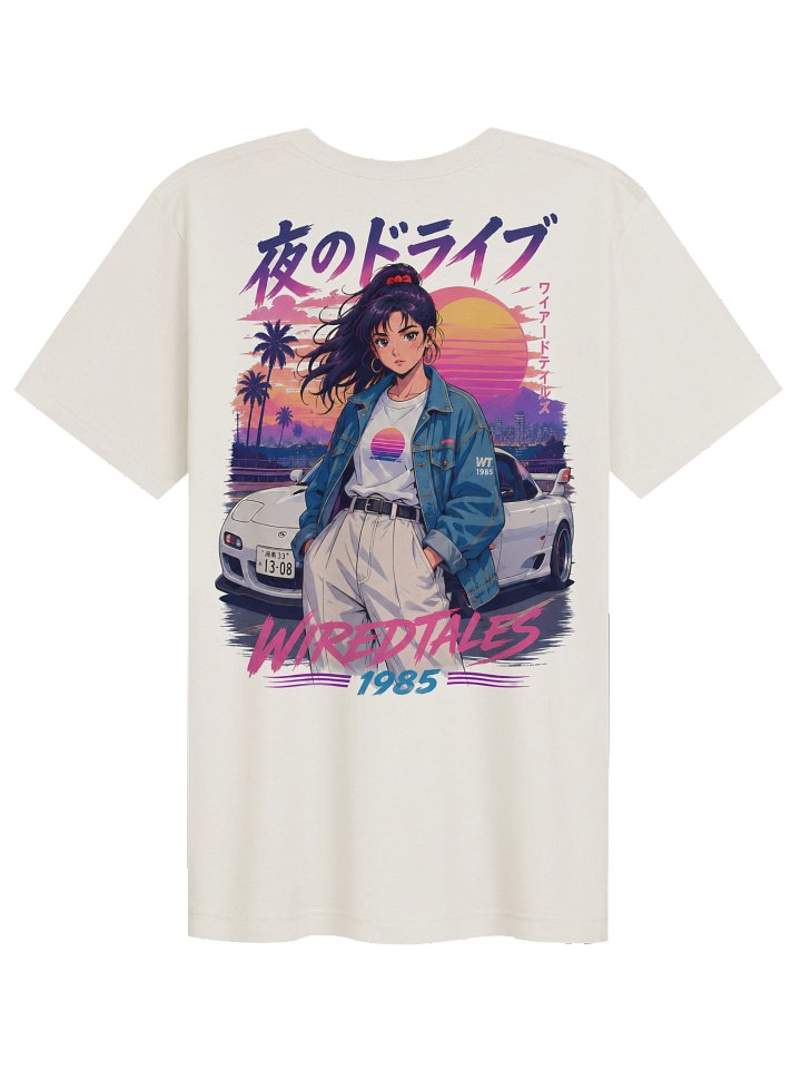 Wired Tales 1985 White T-Shirt Unisex product image (2)