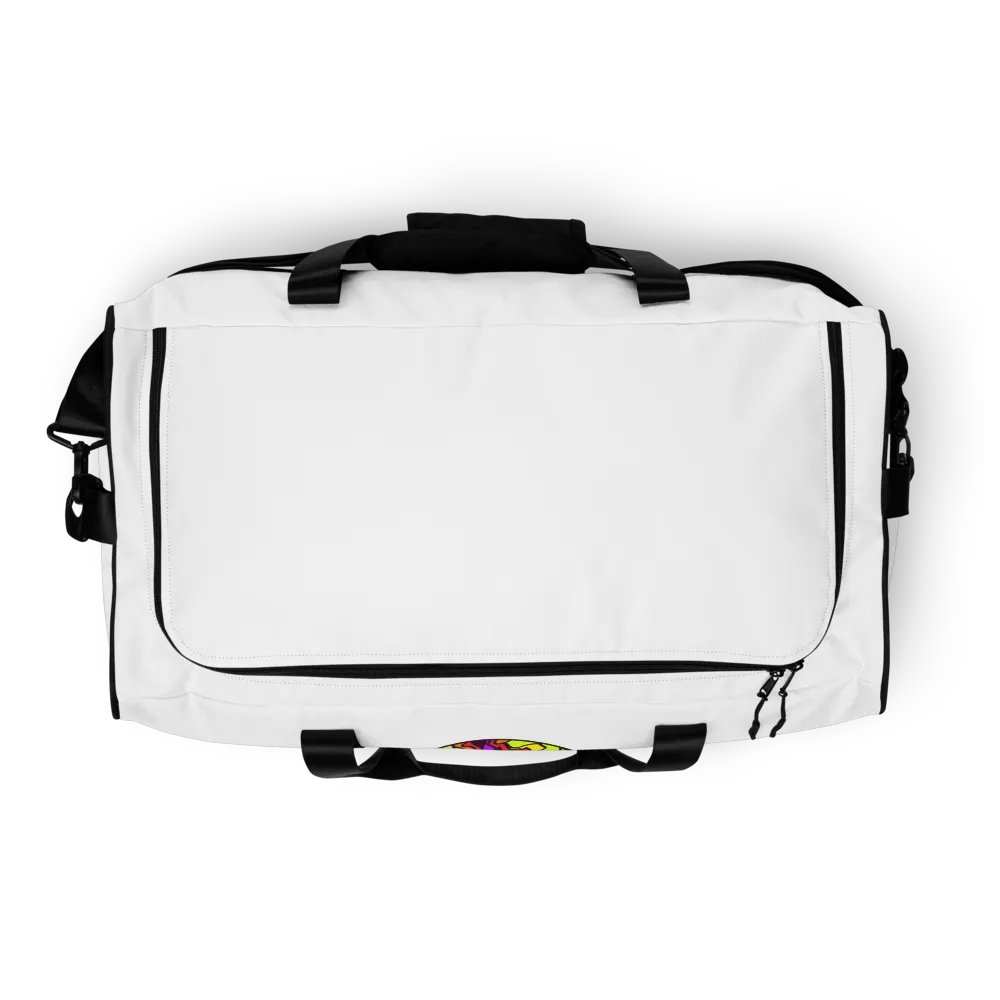 Stained Glass Dreams Duffle Bag – Wave at Sunset product image (9)