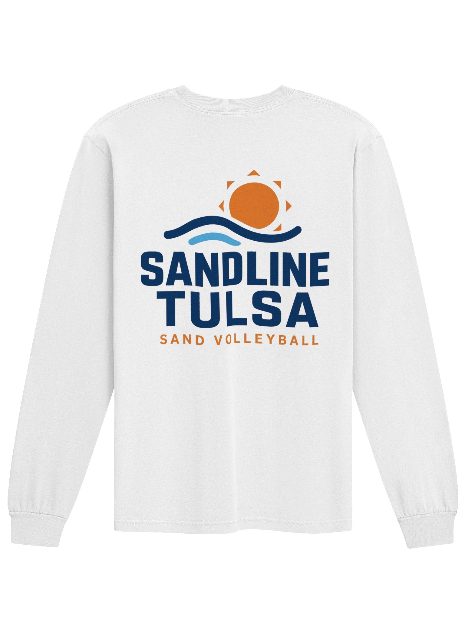 Front Pocket Logo and Full Back Graphic Long Sleeve (Dark Logo) product image (2)