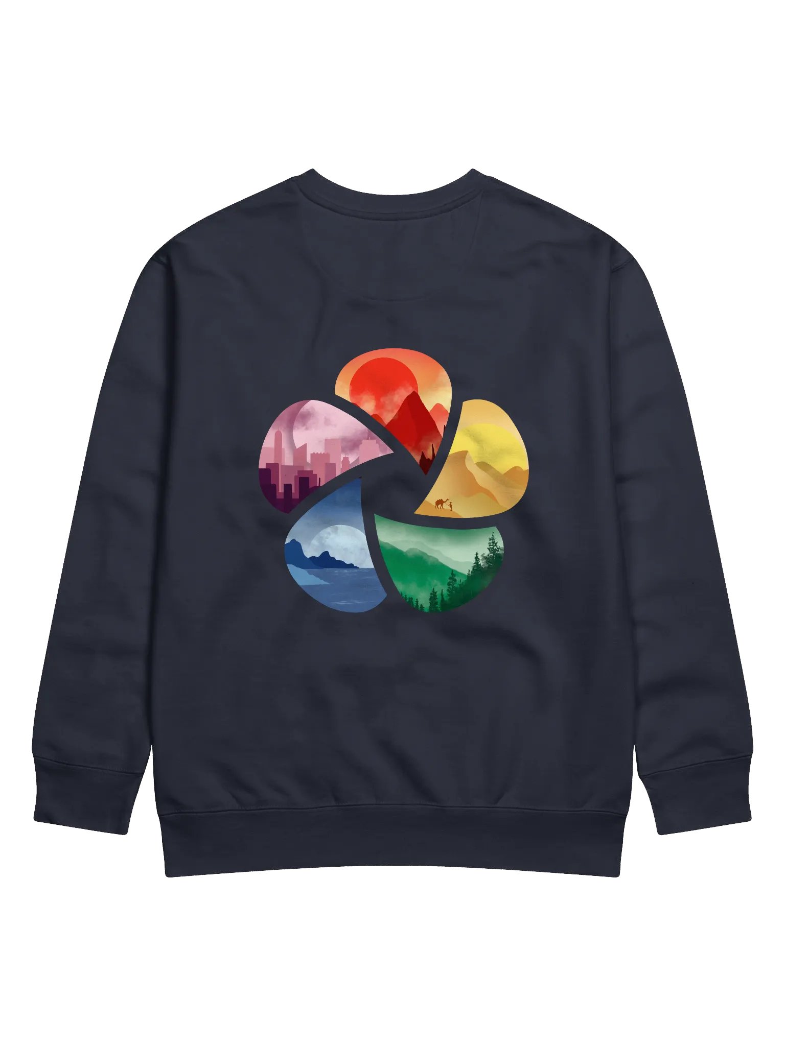 Mich Logo Landscape Sweatshirt product image (8)