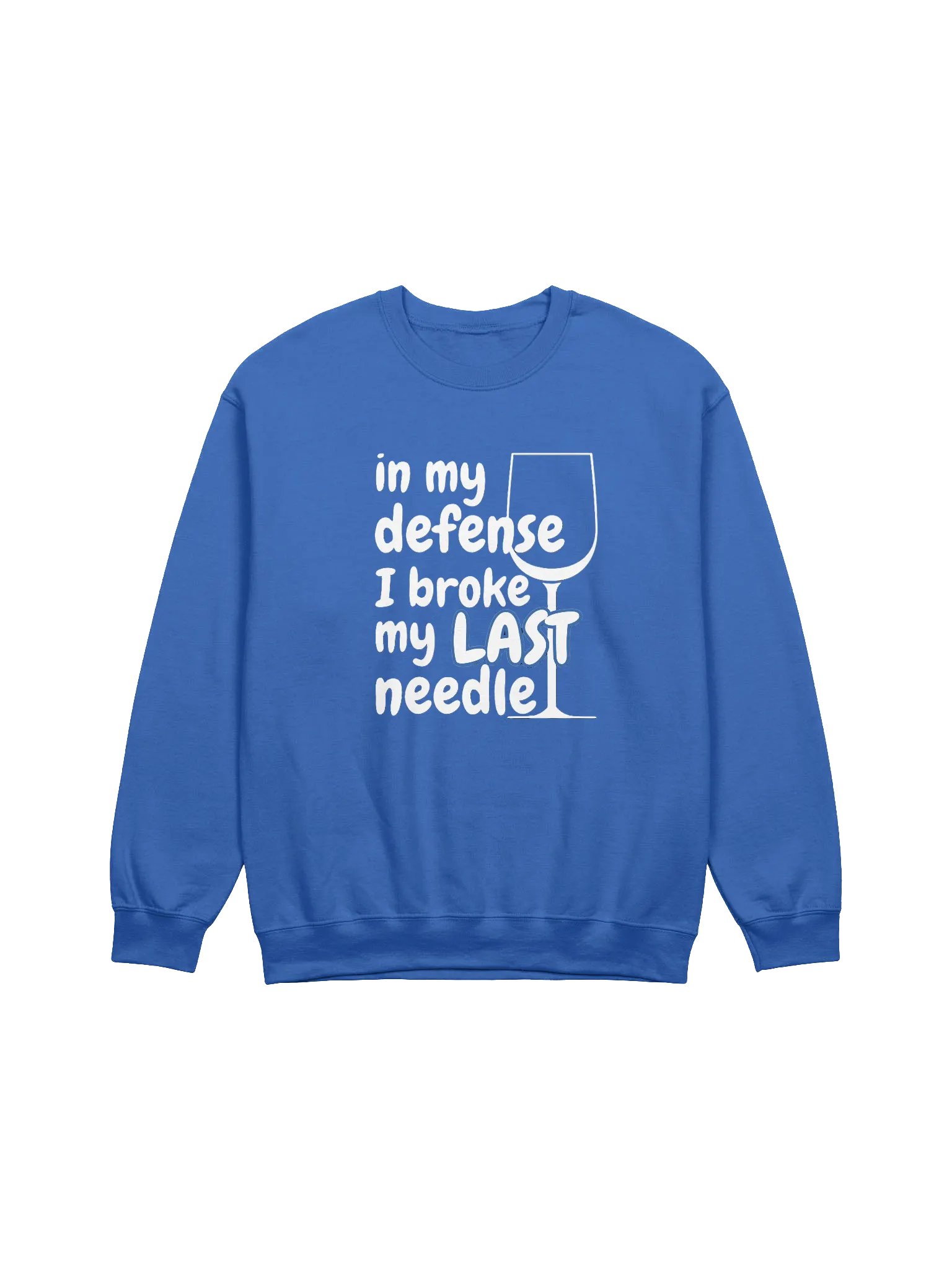 Funny Sweatshirt for Wine Loving Needle Felters product image (1)