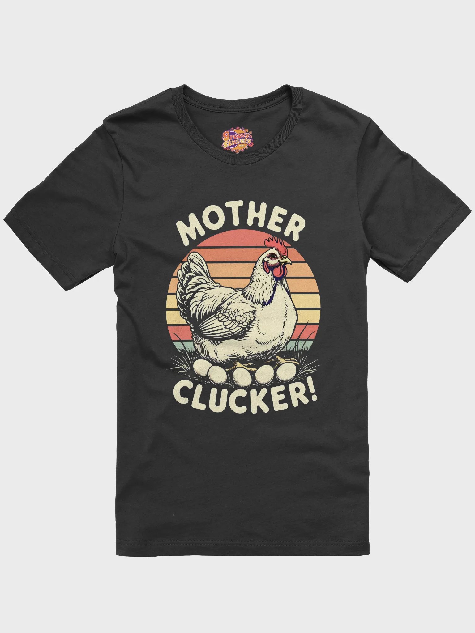 Mother Clucker Retro T-Shirt product image (1)