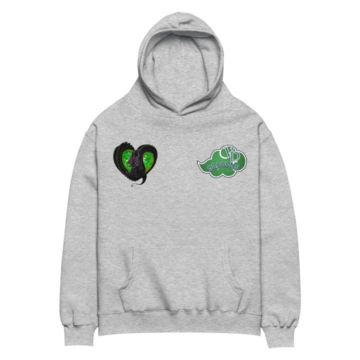 THE GREEN RAIN CLOUD HEARTED OVERSIZED hoodie product image (20)