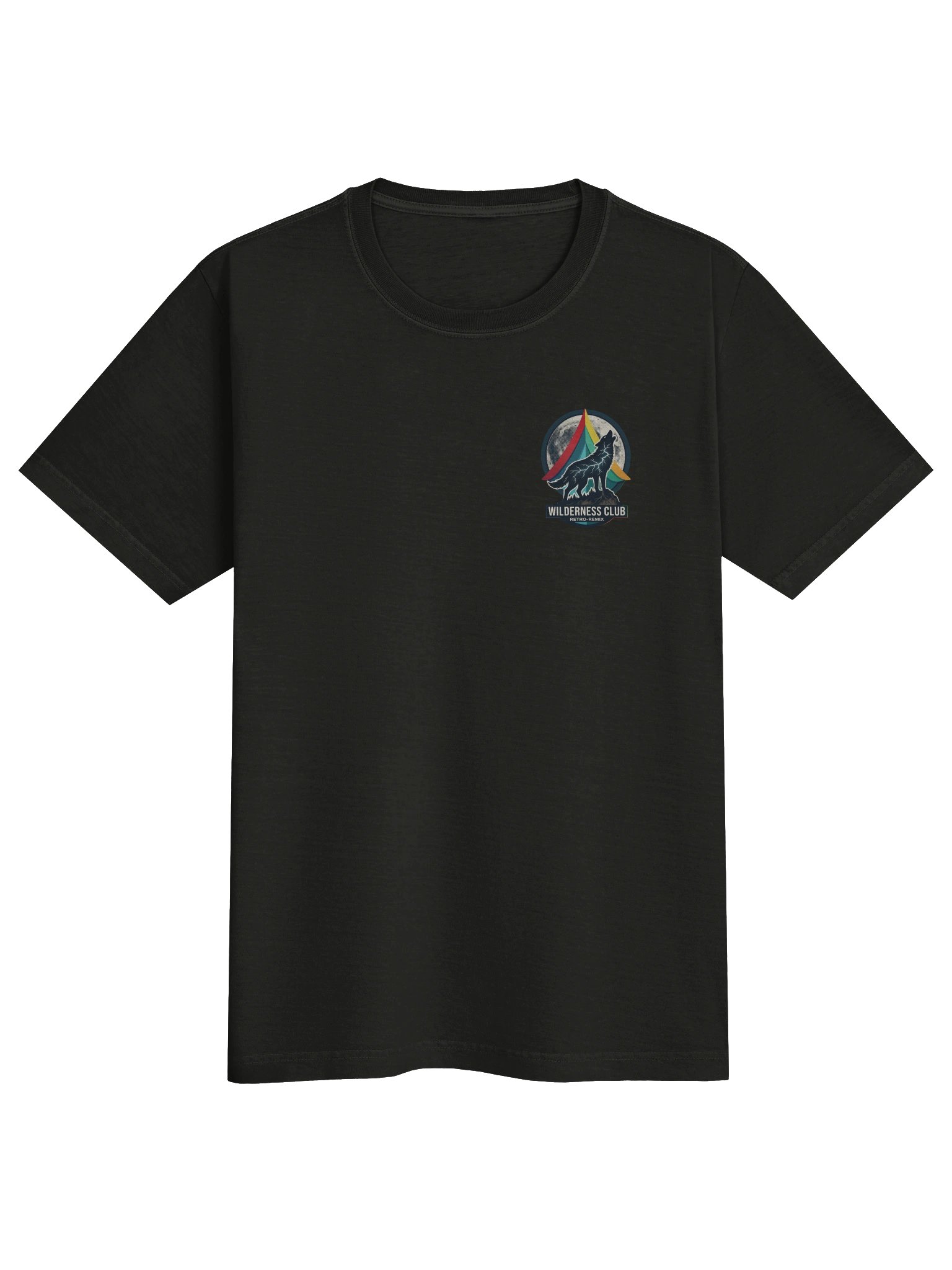 Official Wilderness Club Retro-Remix Howling Wolf Badge product image (2)