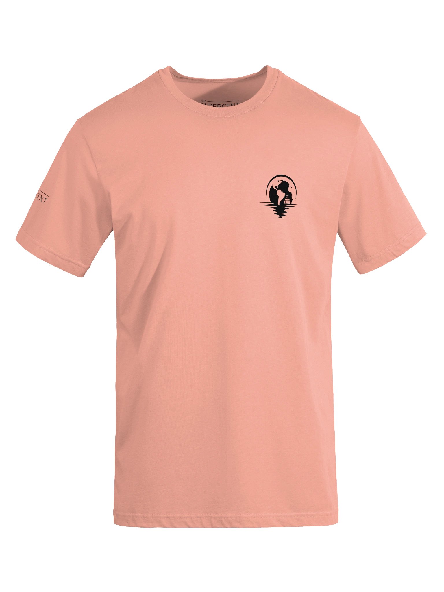 Stay Classy Tee Peach/Black product image (5)