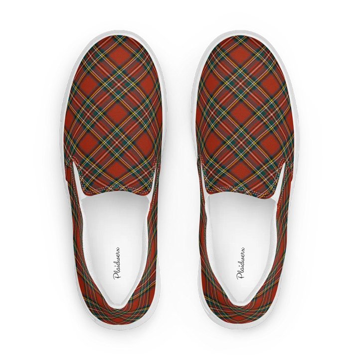 Royal Stewart Tartan Women's Slip-On Shoes product image (1)
