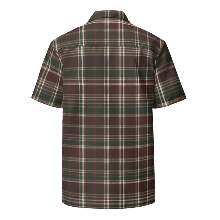 DARK GREEN MAROON PLAID product image (2)