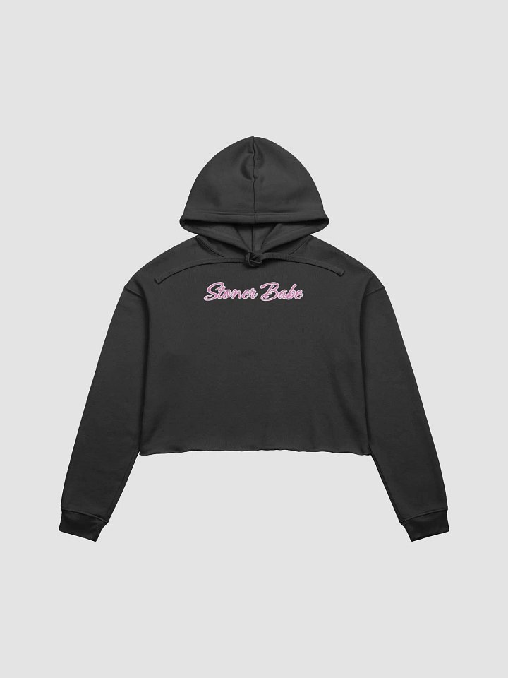 stoner babe crop hoodie product image (1)