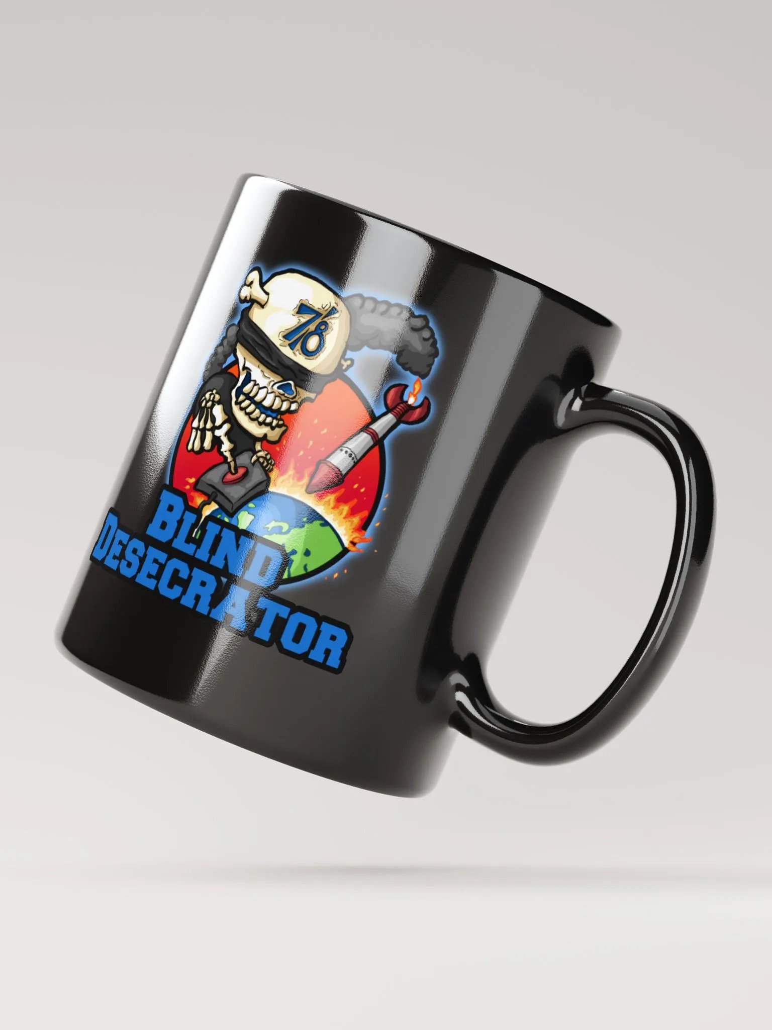 BlindDesecrator Logo Black Mug product image (5)