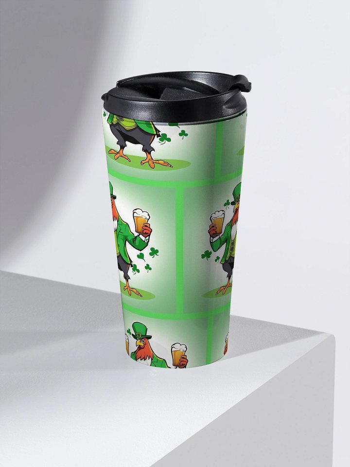 Lucky Rooster Stainless Steel Travel Mug product image (2)