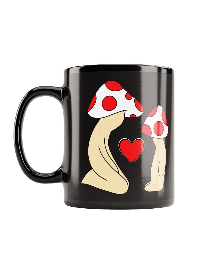 Love At Its Roots- Glossy Black Mug product image (2)