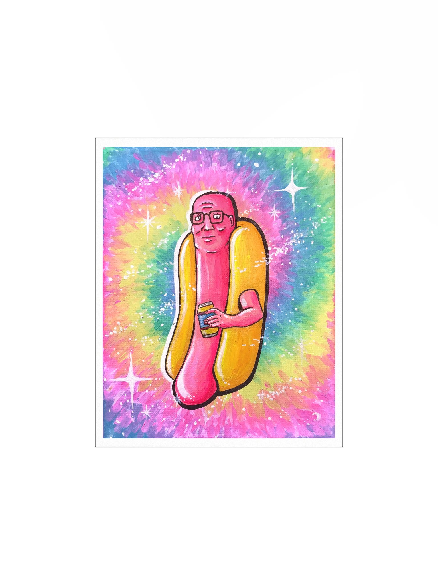 'hankdog' art print product image (1)