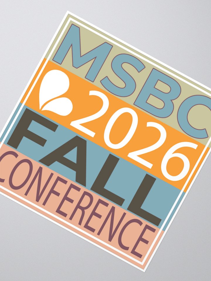 Limited Edition MSBC Conference Sticker product image (2)