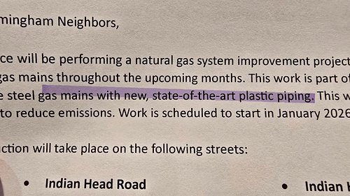 Guys! cast iron is officially OUTDATED! Now we have State-of-the-art PLASTIC!  Wow just wow

#eversource @eversourceenergy #w...