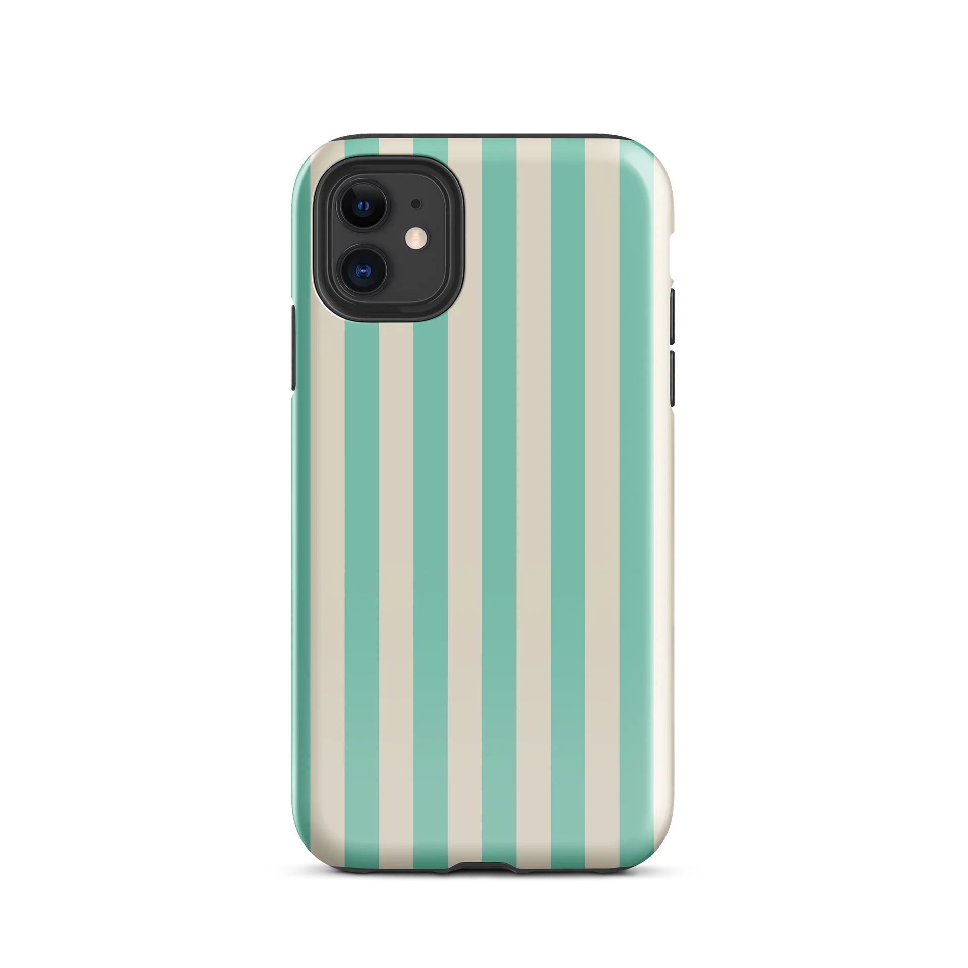 Boardwalk Teal Stripe iPhone Case product image (28)
