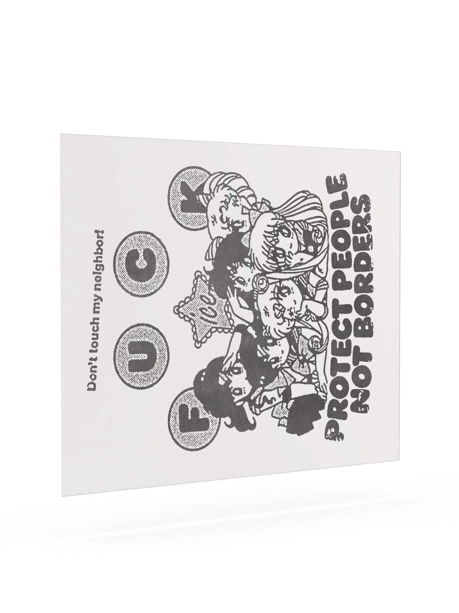 PROTECT PEOPLE ! Art Print. product image (7)