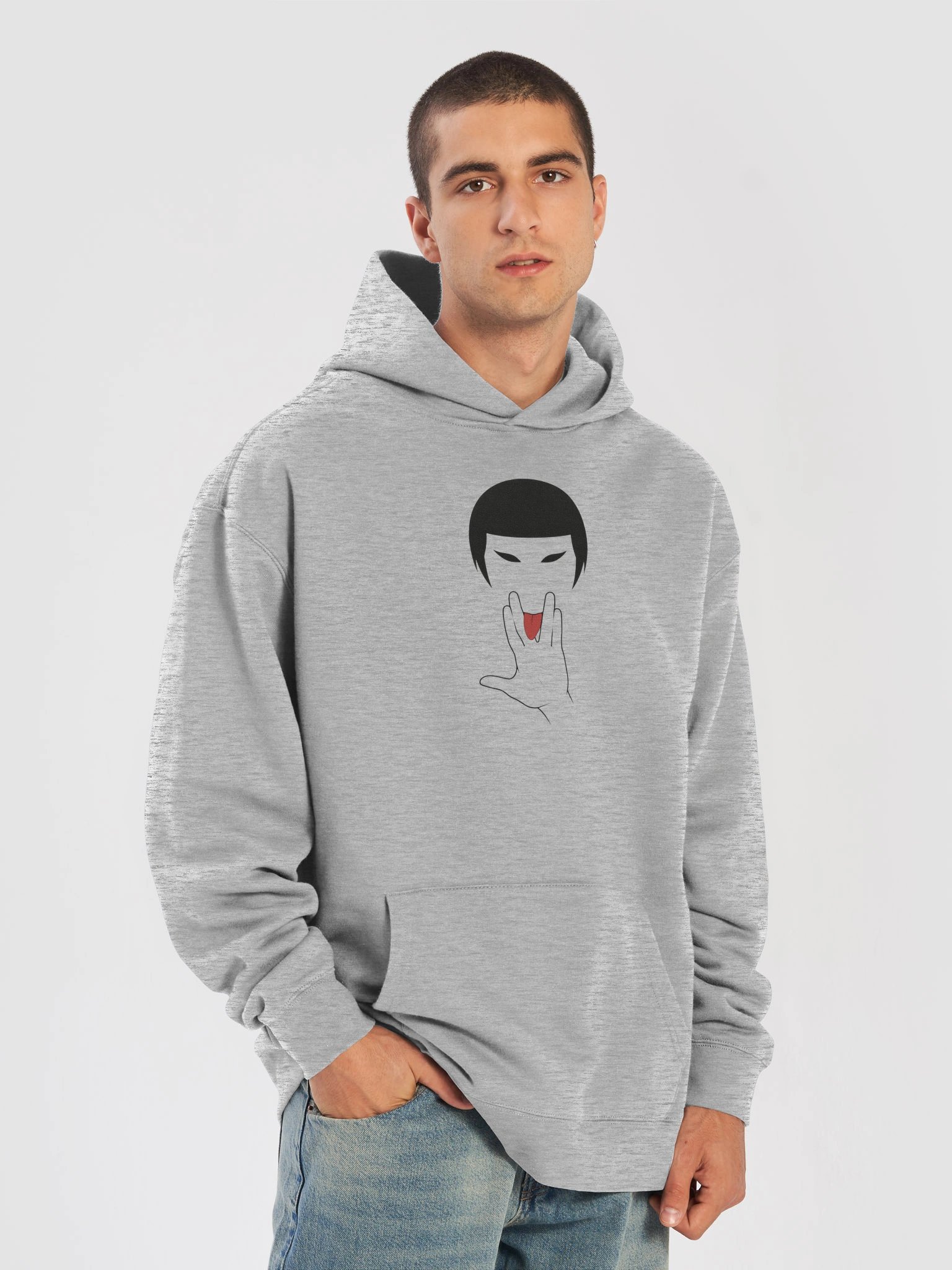 TONGUE IN PEACE - Premium Relaxed Hoodie product image (2)